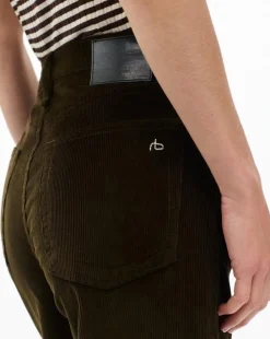 Andi Ankle Wide-Leg Corduroy Pants