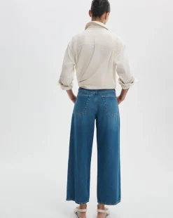 Andi Ankle Wide-Leg Jean