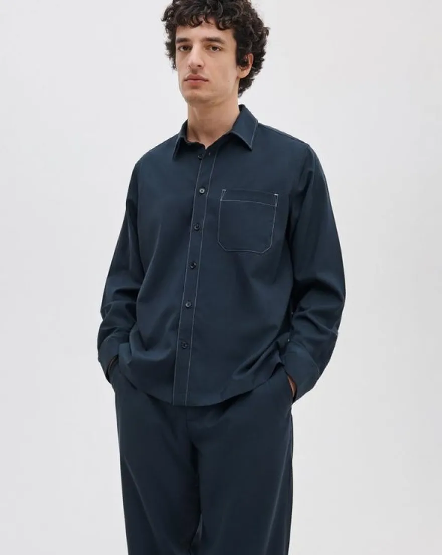 Austin Tropical Wool Shirt
