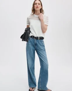 Britt Short-Sleeve Sweater