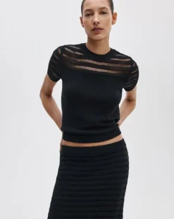 Britt Short-Sleeve Sweater
