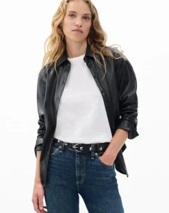 Brynn Studded Leather Belt