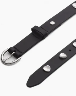 Brynn Studded Leather Belt
