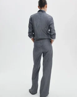 Cam Striped Poplin Pant