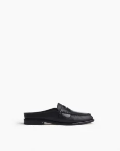 Carter Leather Mules