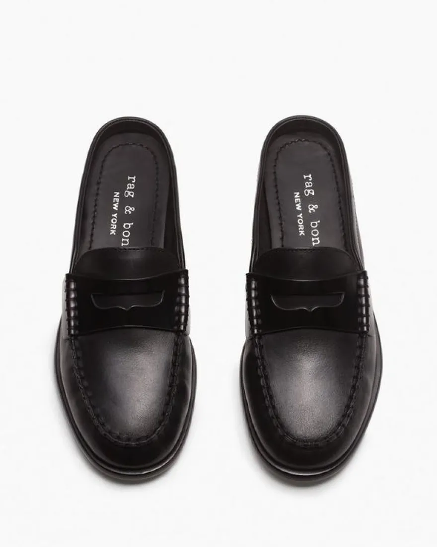 Carter Leather Mules