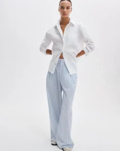 Chappell Striped Poplin Pants