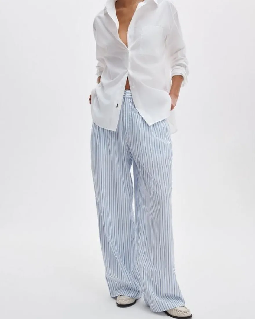 Chappell Striped Poplin Pants