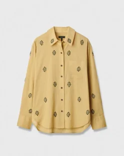 Connie Embroidered Cotton Shirt