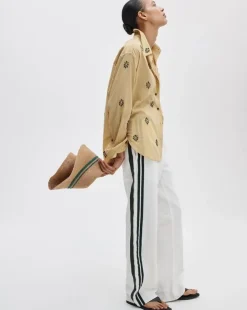 Connie Embroidered Cotton Shirt