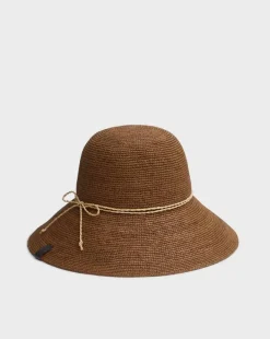Crochet Raffia Bucket Hat