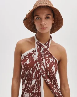 Crochet Raffia Bucket Hat