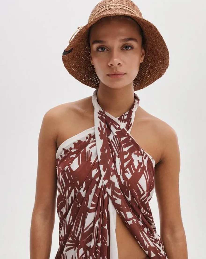 Crochet Raffia Bucket Hat