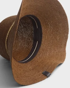 Crochet Raffia Bucket Hat