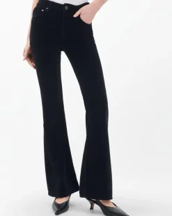 Dahlia Flare Velvet Pants