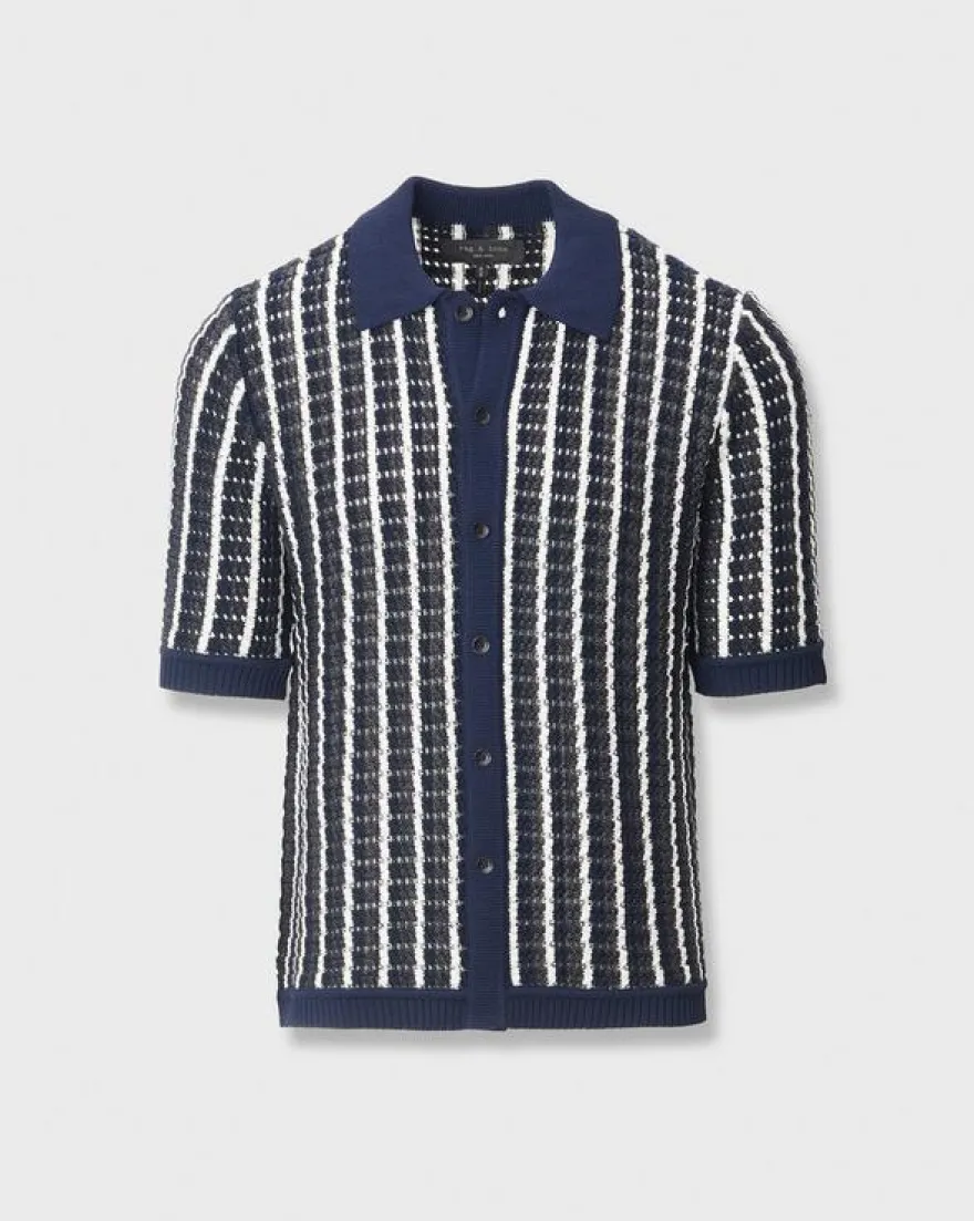 Dalton Crochet Shirt