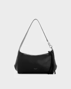 Downtown Leather Shoulder Bag