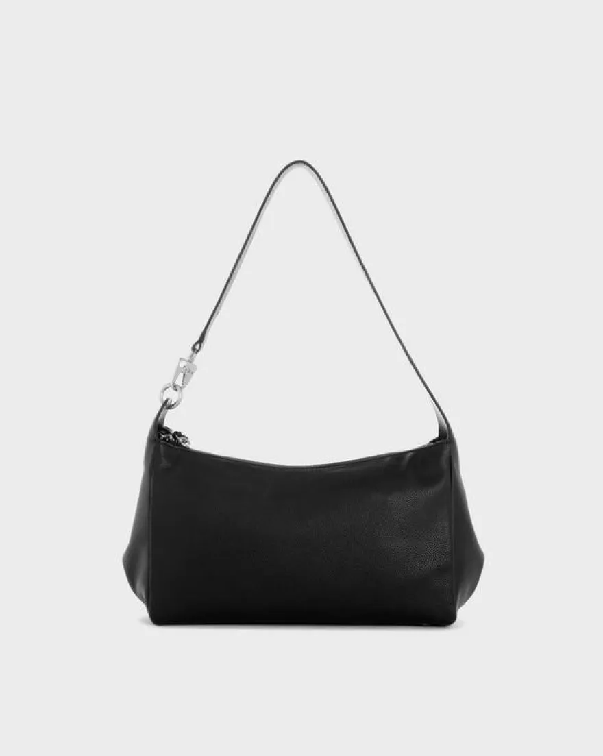 Downtown Leather Shoulder Bag