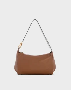 Downtown Leather Shoulder Bag