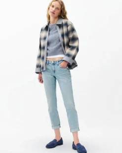 Dre Slim Boyfriend Jeans