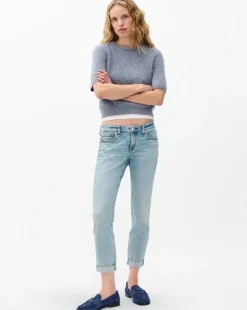 Dre Slim Boyfriend Jeans