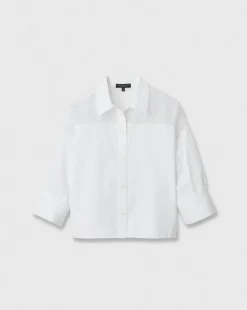 Elly Poplin-Organza Shirt