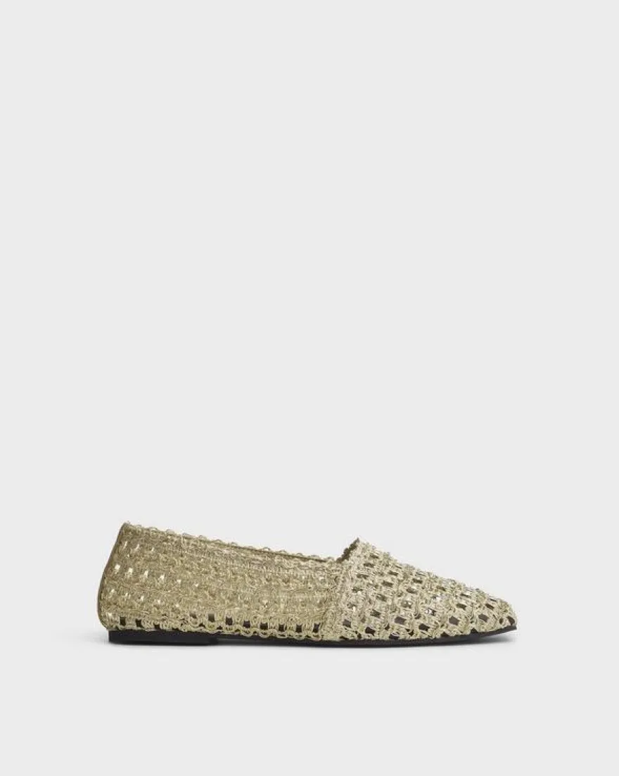 Emma Woven Mesh Flats