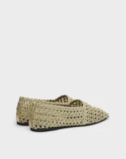 Emma Woven Mesh Flats