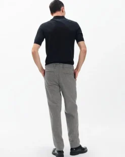 Evan British Plaid Wool Trousers