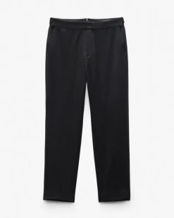 Evan British Wool Tuxedo Trousers
