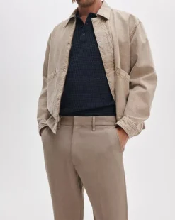 Evan Italian Wool-Blend Trousers