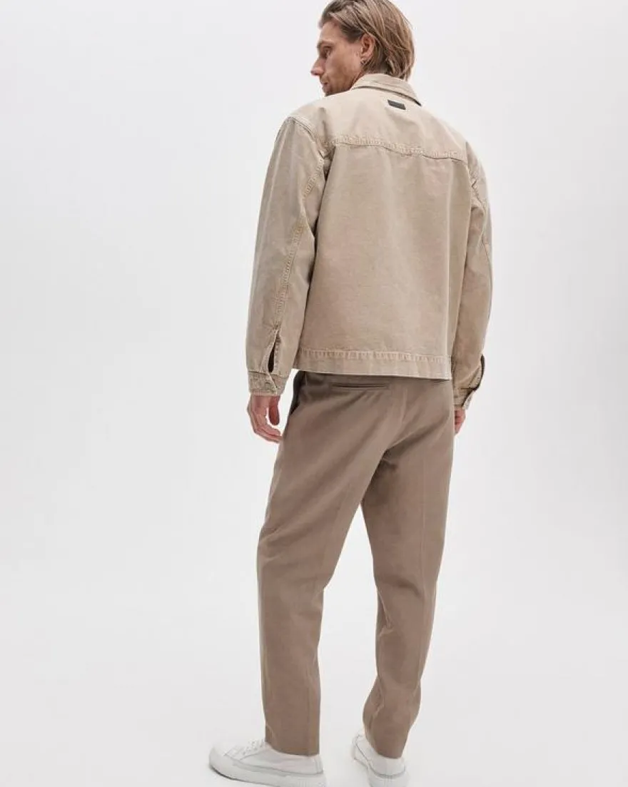 Evan Italian Wool-Blend Trousers