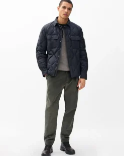 Evan Pleated Corduroy Trousers