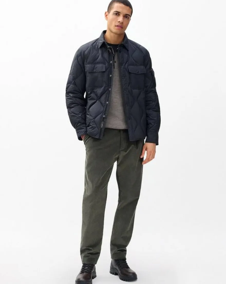 Evan Pleated Corduroy Trousers