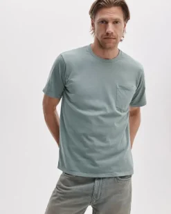 Garment-Dyed Pocket Tee