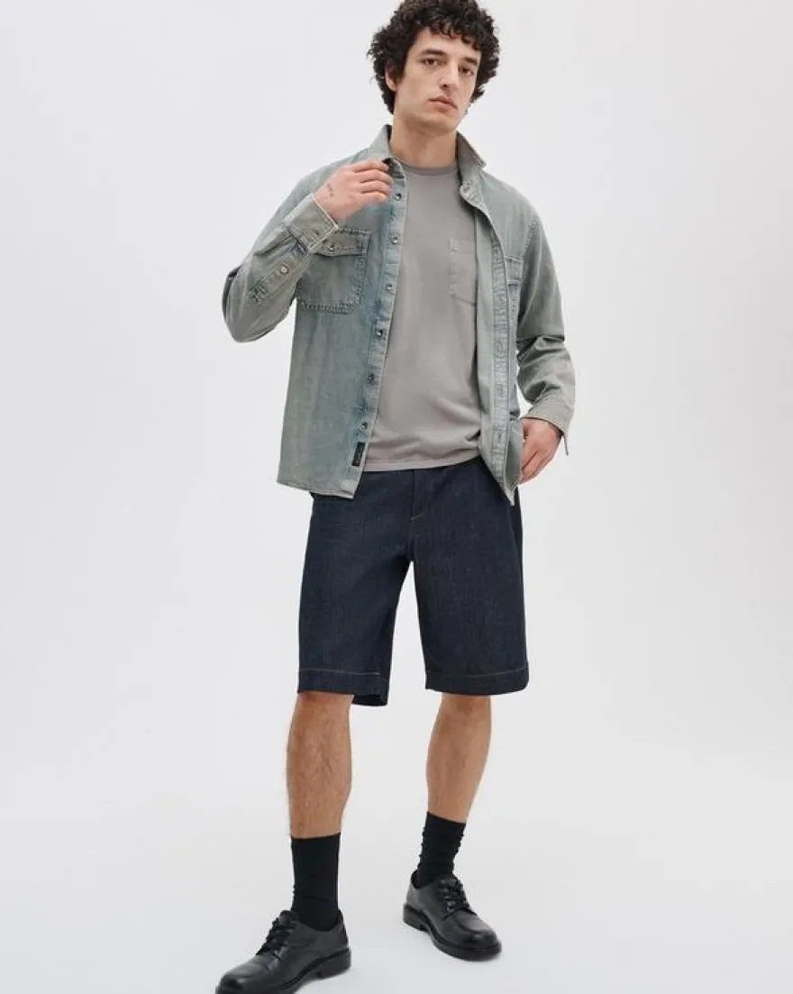 Garment-Dyed Pocket Tee