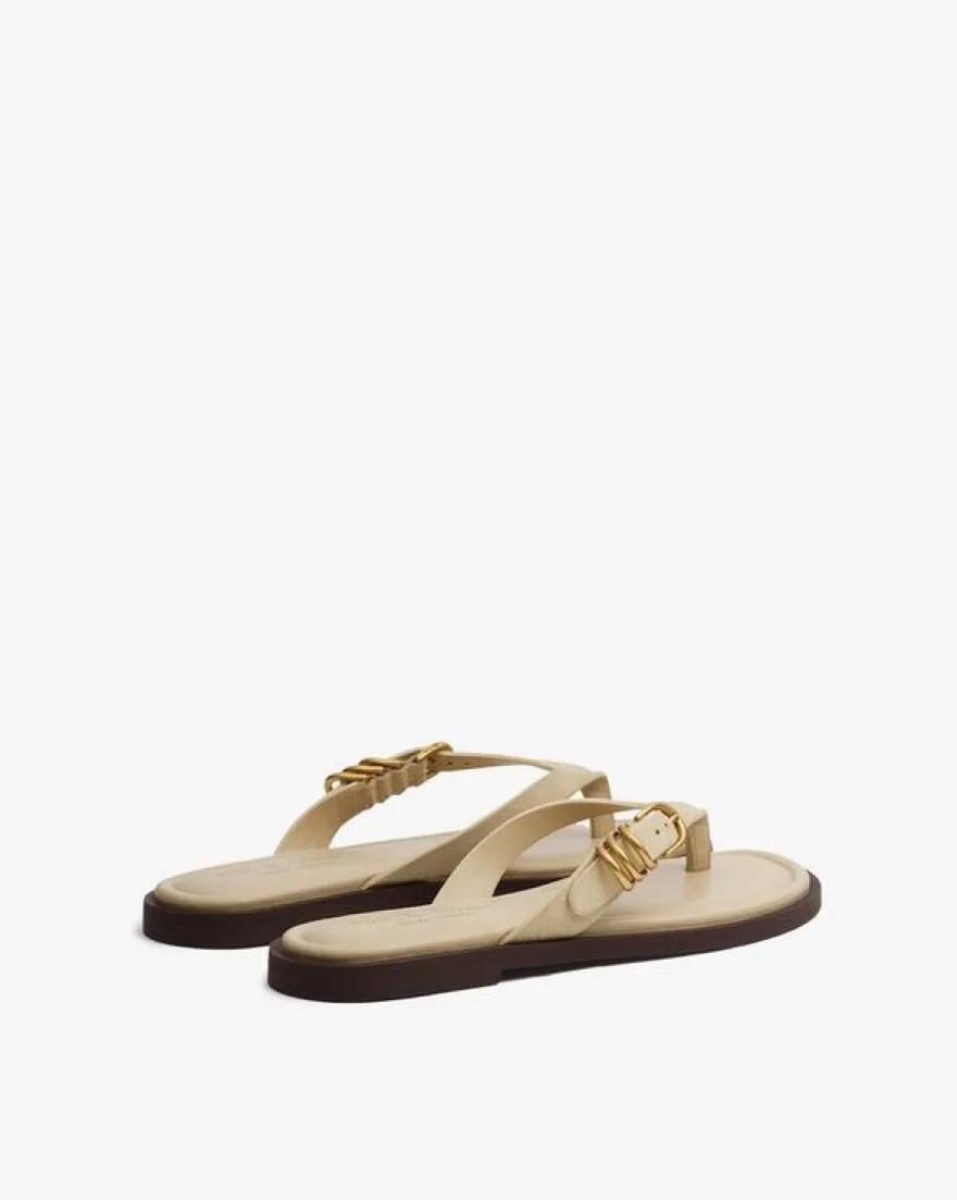 Gia Suede Flip Flops