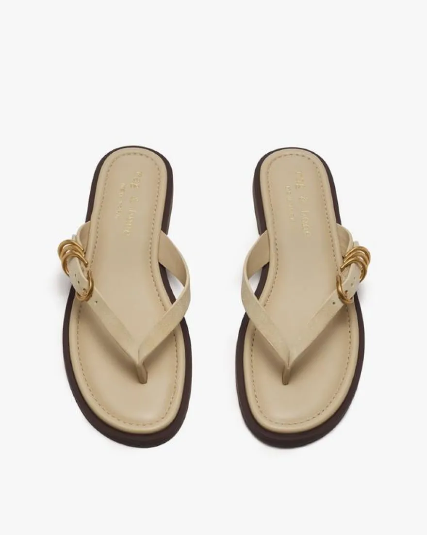Gia Suede Flip Flops