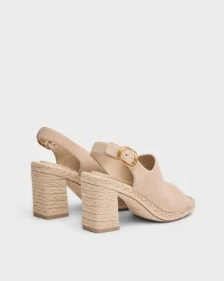 Gigi Suede Espadrille Sandals