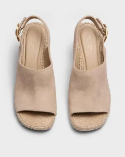 Gigi Suede Espadrille Sandals