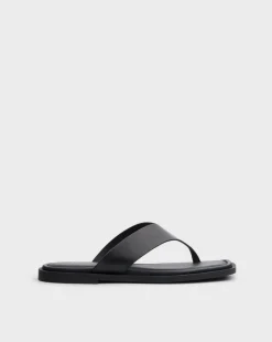 Gracie Leather Thong Sandal