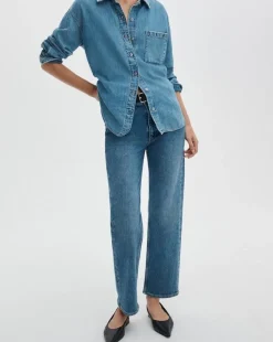 Harlow Ankle Straight Jeans