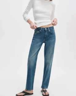 Harlow Ankle Straight Jeans