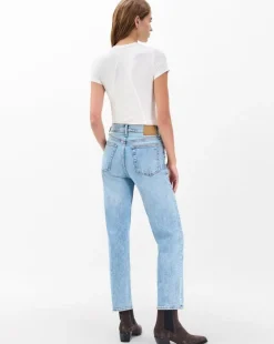 Harlow Ankle Straight Jeans