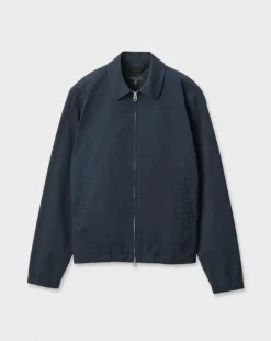 Harrington Stretch Cotton Twill Jacket