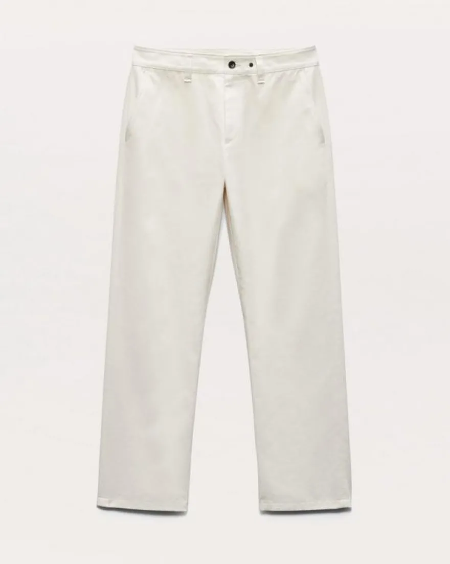 Haydon Straight Fit Cotton Chino Pants