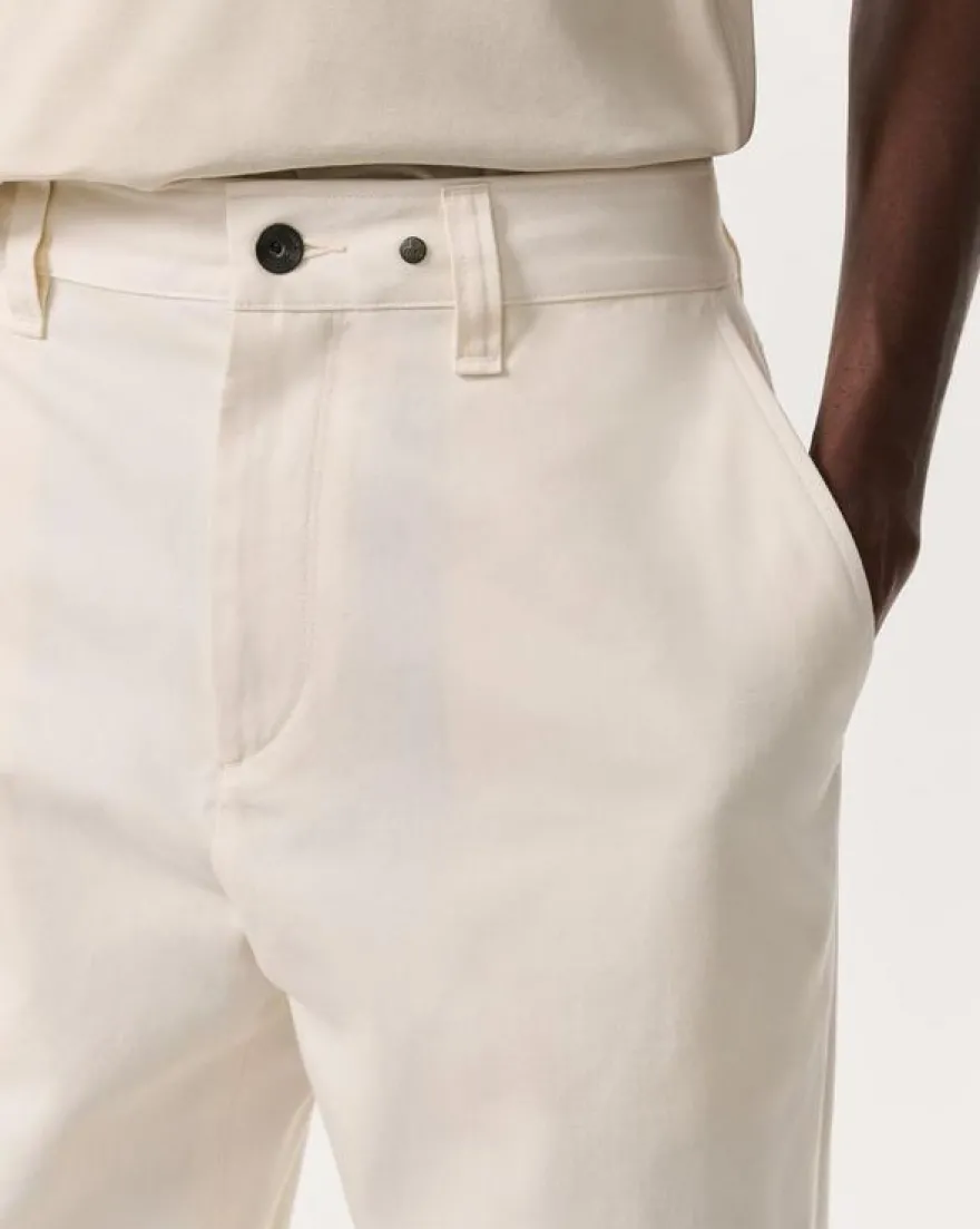 Haydon Straight Fit Cotton Chino Pants