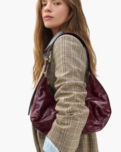 Hudson Leather Hobo Bag