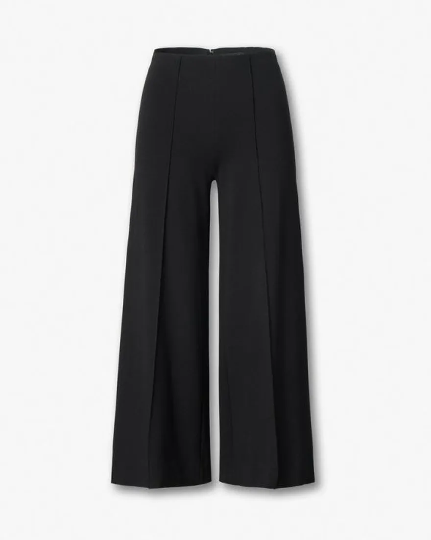 Irina Refine Knit Wide-Leg Pants