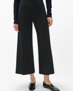 Irina Refine Knit Wide-Leg Pants